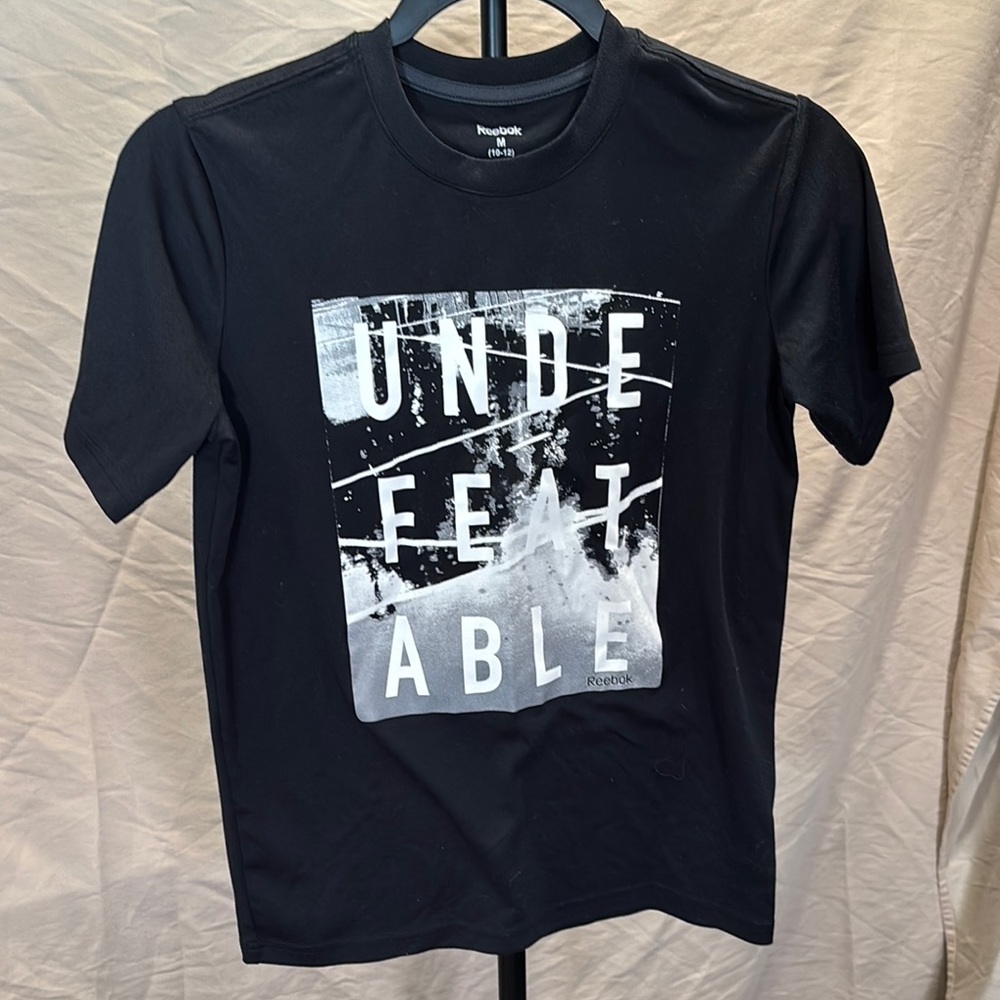 Reebok Black Dynamic Graphic Short Sleeve Tee